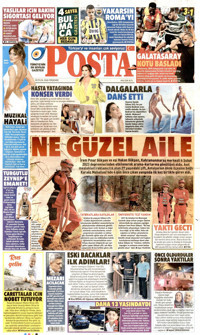 Posta Gazetesi Manşeti