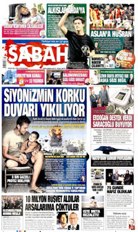 Sabah Gazetesi Manşeti