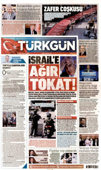 Türkgün Gazetesi Manşeti