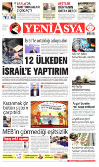 Yeni Asya Gazetesi Manşeti