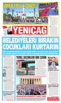 Yeniçağ Gazetesi Manşeti