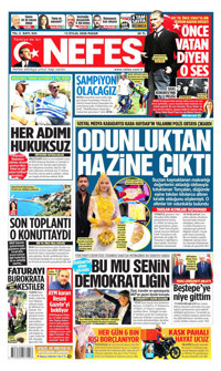 Nefes Gazetesi Manşeti