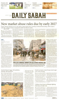 Daily Sabah Gazetesi Manşeti