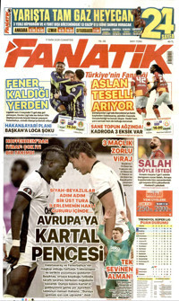 Fanatik Gazetesi Manşeti