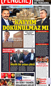 Gazete Pencere (Online Gazete) Gazetesi Manşeti