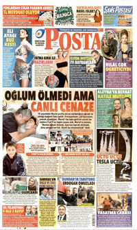 Posta Gazetesi Manşeti