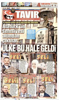 Tavır Gazetesi Manşeti