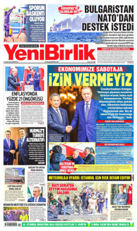 YeniBirlik Gazetesi Manşeti