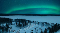Finlandiya'nın masalsı şehri Rovaniemi! Kuzey Kutup Dairesi'nin üzerinden geçiyor