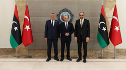 MİT Başkanı Kalın Libyalı yetkililer ile bir arada! Gündemde neler vardı?