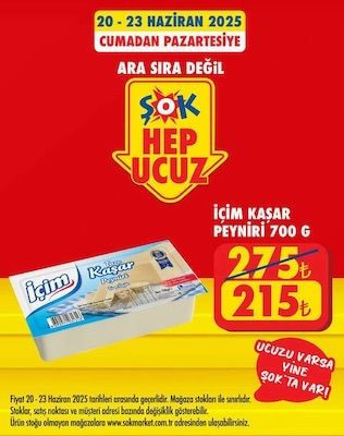 ŞOK'ta yumurta ve kaşar peyniri ucuzladı! Bütün piliç ve tereyağı da indirimde - Resim: 4