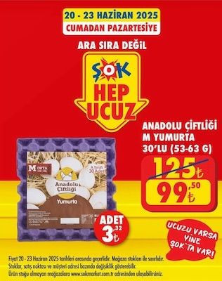 ŞOK'ta yumurta ve kaşar peyniri ucuzladı! Bütün piliç ve tereyağı da indirimde - Resim: 5