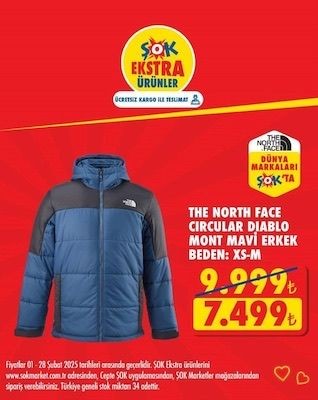 The North Face mont çeşitleri ucuzladı! ŞOK'ta 28 Şubat'a dek geçerli - Resim: 10