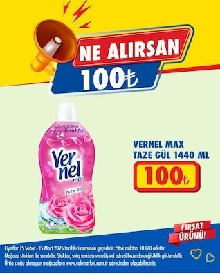 ŞOK'ta ne alırsan 100 lira! Temizlik ürünleri öne çıkıyor - Resim: 6
