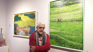 Ressam Mustafa Şanlı’yla günümüz resmini konuştuk: ‘Ben de Türk Milleti gibi kazıyorum’