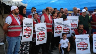 Polonez işçisinden millete çağrı: Boykotumuza omuz verin