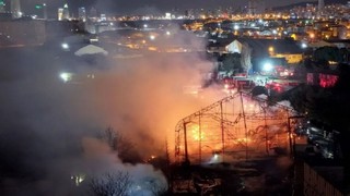 Şakir Paşa dizisinin köşkü kül oldu: Sabotaj mı yapıldı?