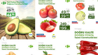 Carrefoursa'da manav ürünleri ucuzladı! Patates, portakal ve domates ucuzladı