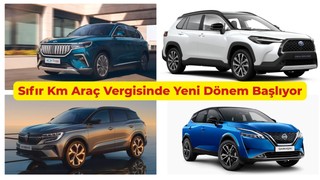 Sıfır Km Araç Vergisinde Yeni Dönem Başlıyor: Hangi Motor Hacmi İçin Ne Kadar ÖTV Ödenecek?