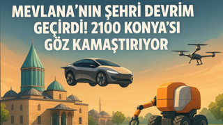Robotlar hasat yapıyor, dronlar Mevlana üzerinde uçuyor: İşte 2100 Konya’sı…
