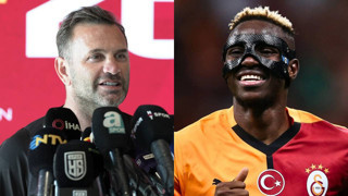 Okan Buruk'tan Osimhen transferi mesajı: 'Osimhen, bizimle yola devam etmek istiyor'