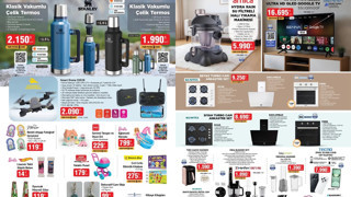 BİM 15 Ağustos 2025 kataloğu geldi! Stanley termos çeşitleri ucuzladı