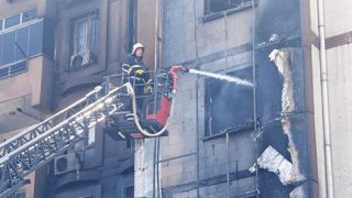 Gaziantep'te korkutan yangın: 15 kişi etkilendi