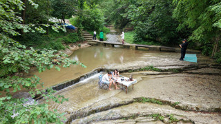 Trabzon’un doğal güzelliği! Hayrat'ın meşhur şelalesi