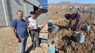Karamanlı örnek üretici 60 ton patatesi vatandaşa bedava dağıttı
