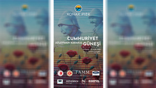 Cumhuriyet Güneşi sergisi Konak Pier’de Yeniden doğuşun imgelerini yarattı