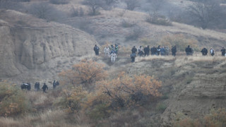 Uçağın düştüğü bölgeden ilk görüntüler geldi