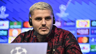 Galatasaray'ın Arjantinli santrforu Mauro Icardi: 'Şampiyonlar Ligi'nde kazanmaya devam etmek istiyoruz'