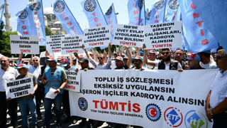 İşçiler İBB’nin taşeron uygulamasına isyan etti: ‘Verilen sözler tutulmadı’