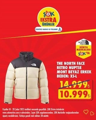 The North Face mont çeşitleri ucuzladı! ŞOK'ta 28 Şubat'a dek geçerli - Resim: 12