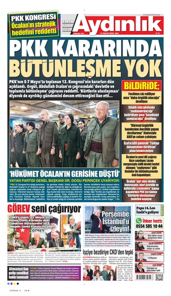 PKK’nın kararını gazeteler nasıl gördü? ‘Bayram havası estirenler’, ‘temkinliler’ ve ‘yokuşa sürenler’ - Resim: 15