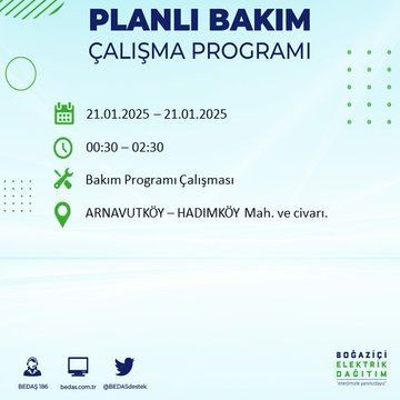 İstanbul'da uzun süreli elektrik kesintisi: 22 ilçe etkileniyor! Beşiktaş, Bahçelievler, Silivri... - Resim: 59