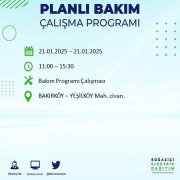 İstanbul'da uzun süreli elektrik kesintisi: 22 ilçe etkileniyor! Beşiktaş, Bahçelievler, Silivri... - Resim: 43