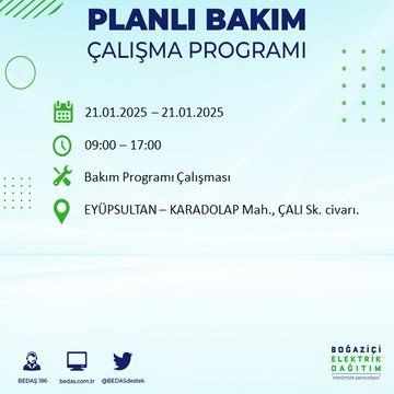 İstanbul'da uzun süreli elektrik kesintisi: 22 ilçe etkileniyor! Beşiktaş, Bahçelievler, Silivri... - Resim: 24