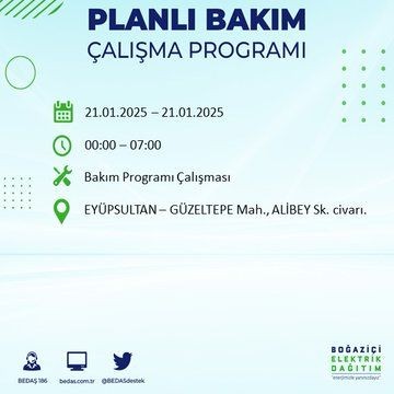 İstanbul'da uzun süreli elektrik kesintisi: 22 ilçe etkileniyor! Beşiktaş, Bahçelievler, Silivri... - Resim: 27