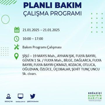İstanbul'da uzun süreli elektrik kesintisi: 22 ilçe etkileniyor! Beşiktaş, Bahçelievler, Silivri... - Resim: 2