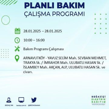 İstanbul'da uzun süreli elektrik kesintileri yaşanacak! 22 ilçe etkileniyor... - Resim: 70