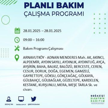 İstanbul'da uzun süreli elektrik kesintileri yaşanacak! 22 ilçe etkileniyor... - Resim: 75