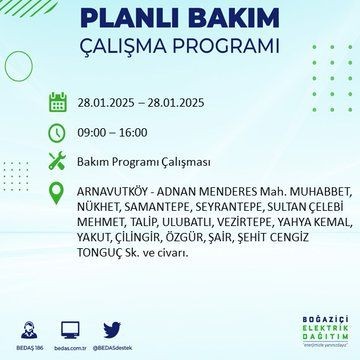 İstanbul'da uzun süreli elektrik kesintileri yaşanacak! 22 ilçe etkileniyor... - Resim: 74