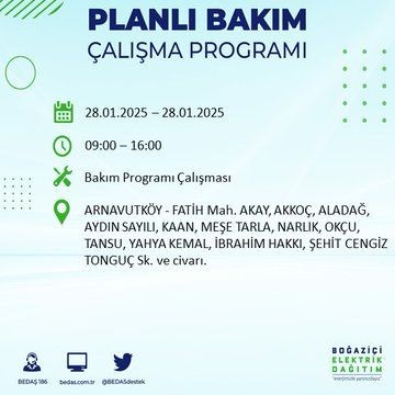İstanbul'da uzun süreli elektrik kesintileri yaşanacak! 22 ilçe etkileniyor... - Resim: 73
