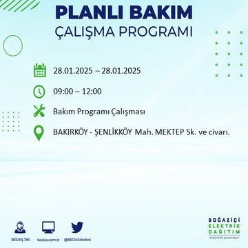 İstanbul'da uzun süreli elektrik kesintileri yaşanacak! 22 ilçe etkileniyor... - Resim: 54