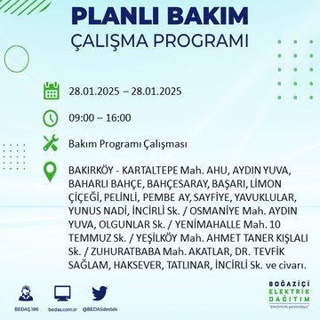 İstanbul'da uzun süreli elektrik kesintileri yaşanacak! 22 ilçe etkileniyor... - Resim: 53