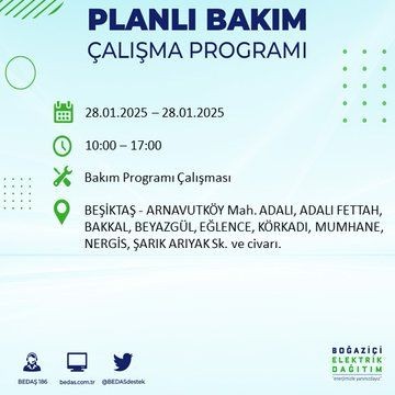 İstanbul'da uzun süreli elektrik kesintileri yaşanacak! 22 ilçe etkileniyor... - Resim: 44