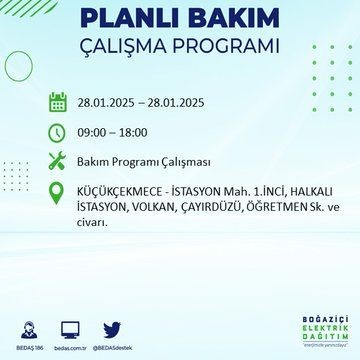 İstanbul'da uzun süreli elektrik kesintileri yaşanacak! 22 ilçe etkileniyor... - Resim: 14