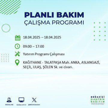 İstanbul'da uzun süreli elektrik kesintisi yaşanacak! - Resim: 57