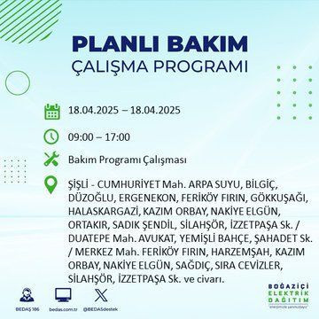 İstanbul'da uzun süreli elektrik kesintisi yaşanacak! - Resim: 92